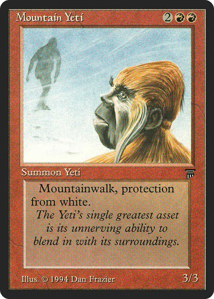 Image of Mountain Yeti (LEG-) - Legends
