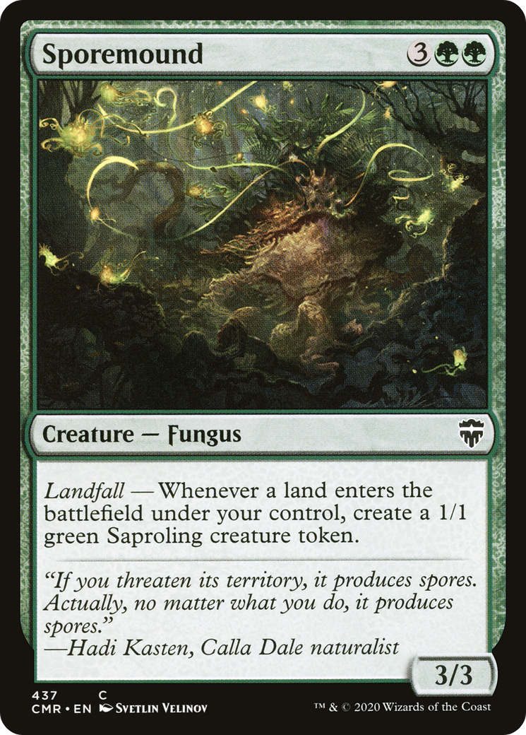 Image of Sporemound (CMR-437) - Commander Legends