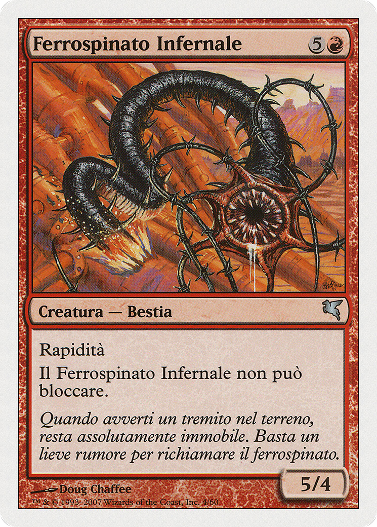 Image of Iron-Barb Hellion (Italian) - 