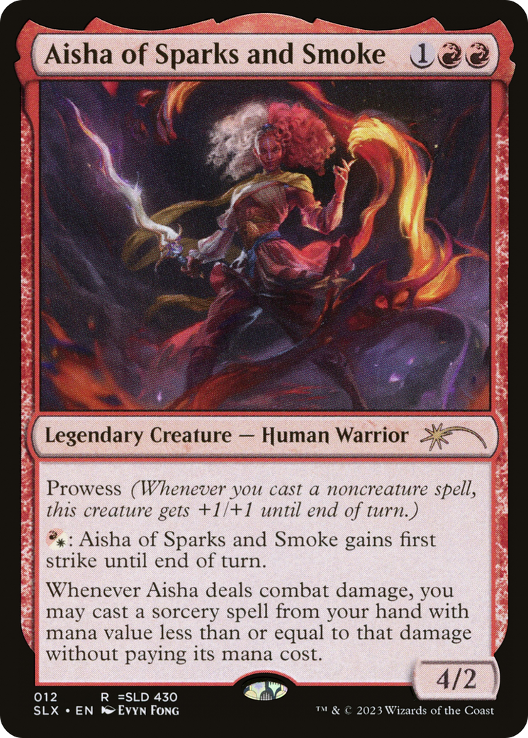 Image of Aisha of Sparks and Smoke (SLX-012) - Universes Within