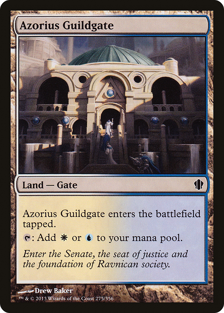 Image of Azorius Guildgate (C13-275) - Commander 2013