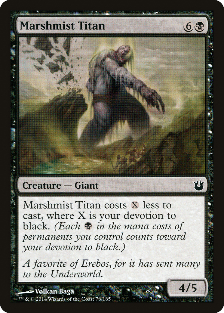 Image of Marshmist Titan (BNG-076) - Born of the Gods Foil
