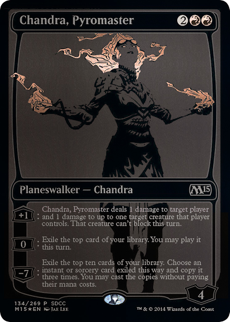 Image of Chandra, Pyromaster (SDCC 2014 Exclusive) (MEDIA-134) - San Diego Comic-Con 2014 Foil