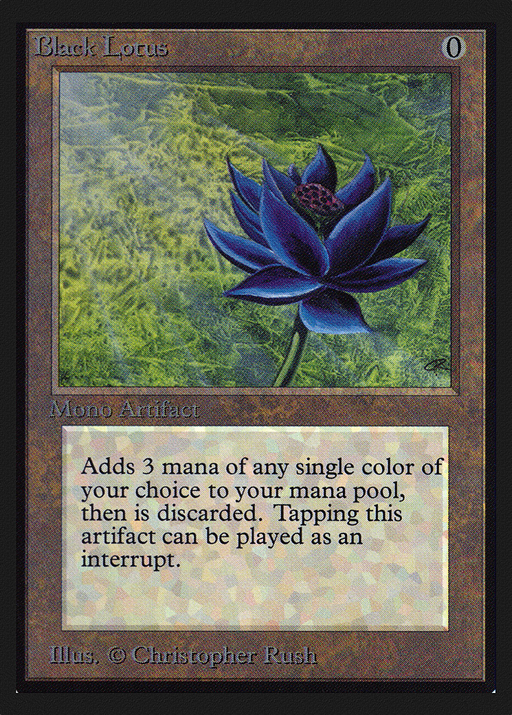 Image of Black Lotus (CE) (CED-) - Collectors' Edition