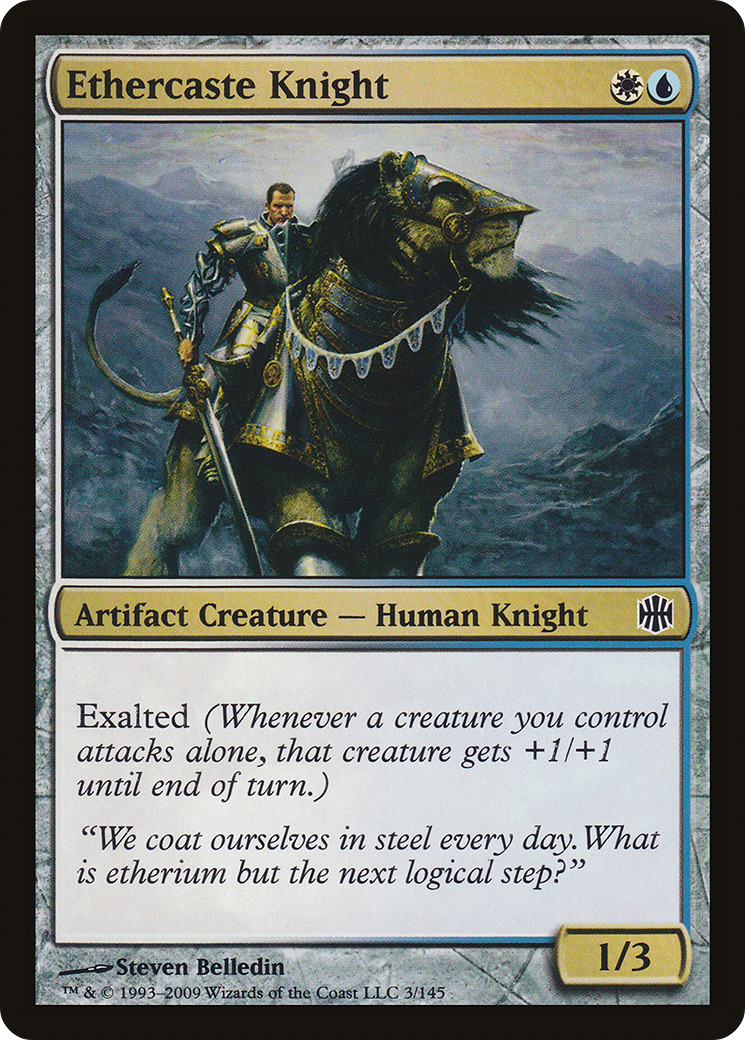 Image of Ethercaste Knight (ARB-003) - Alara Reborn Foil