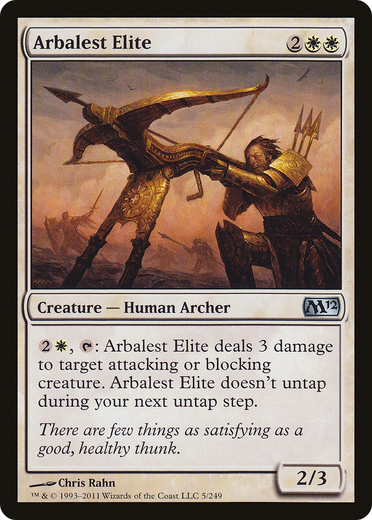 Image of Arbalest Elite (M12-005) - Magic 2012 Foil