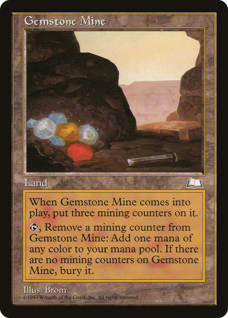 Image of Gemstone Mine (WTH-) - Weatherlight