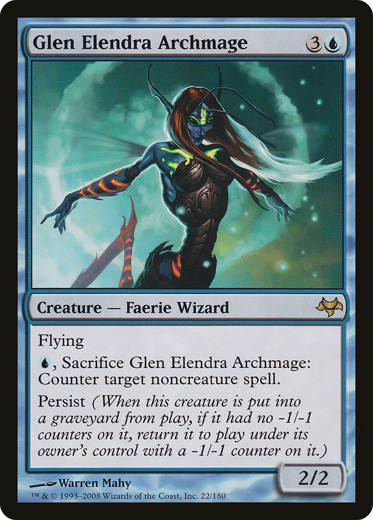 Image of Glen Elendra Archmage (EVE-022) - Eventide Foil