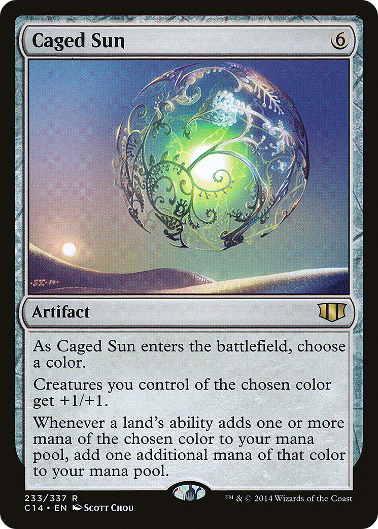 Image of Caged Sun (C14-233) - Commander 2014