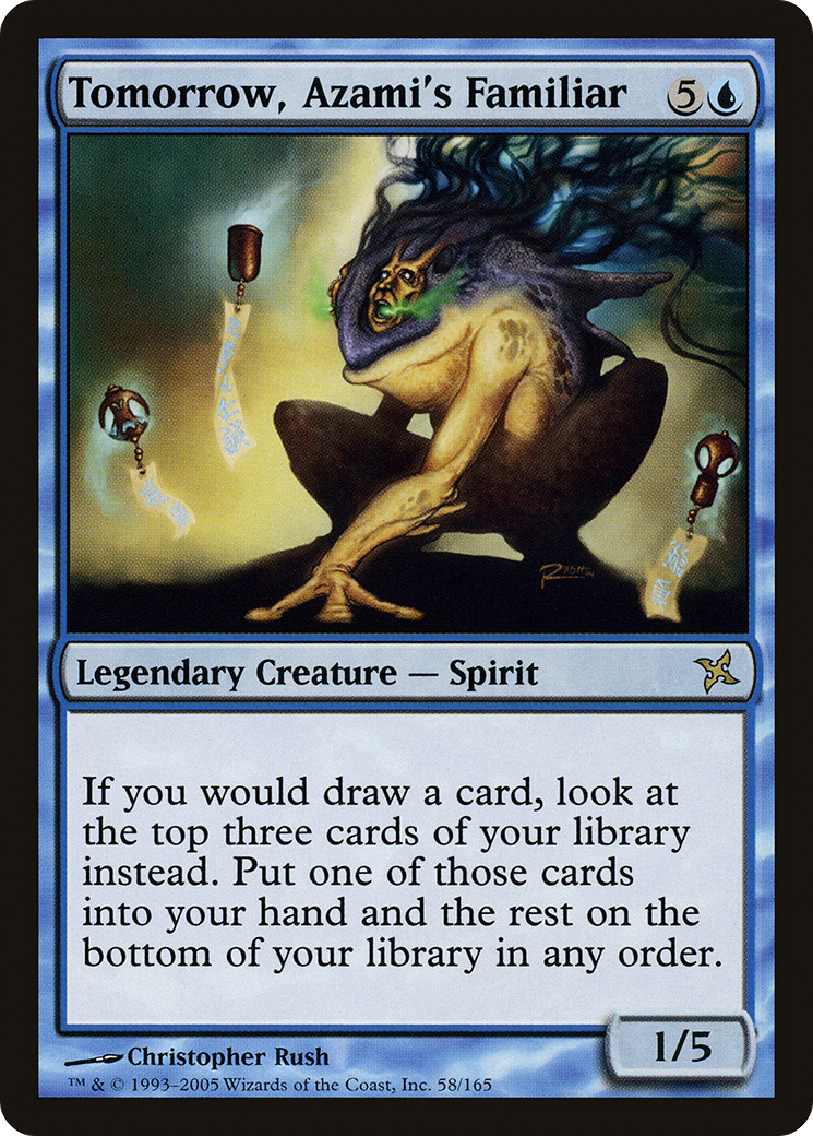 Image of Tomorrow, Azami's Familiar (BOK-058) - Betrayers of Kamigawa Foil