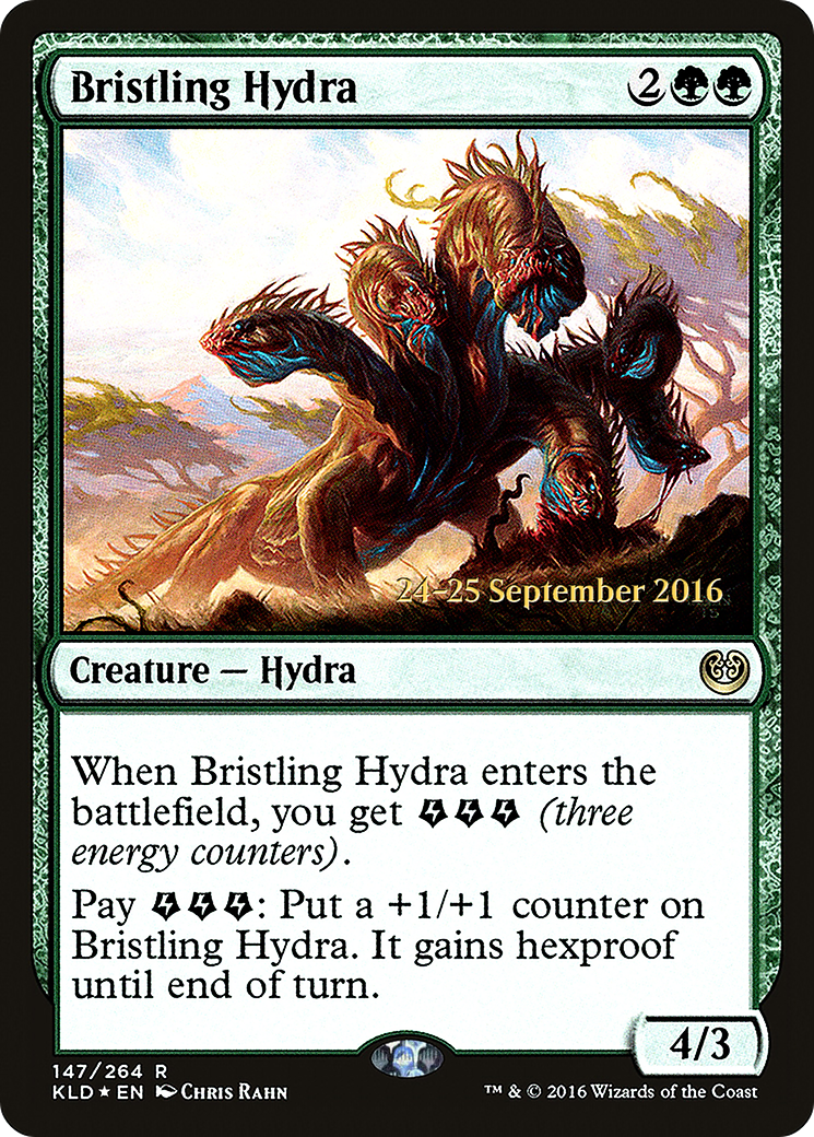 Image of Bristling Hydra (PRE-147) - Kaladesh Promos Foil