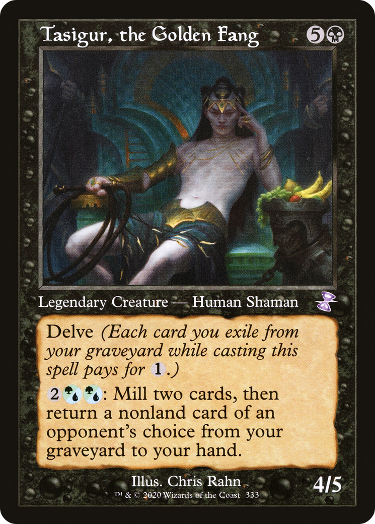 Image of Tasigur, the Golden Fang (TSR-333) - Time Spiral Remastered