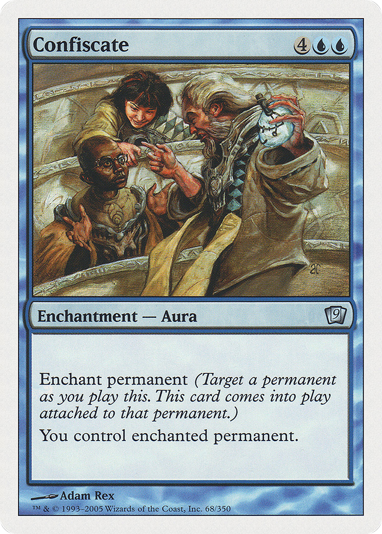 Image of Confiscate (9ED-68★) - 9th Edition