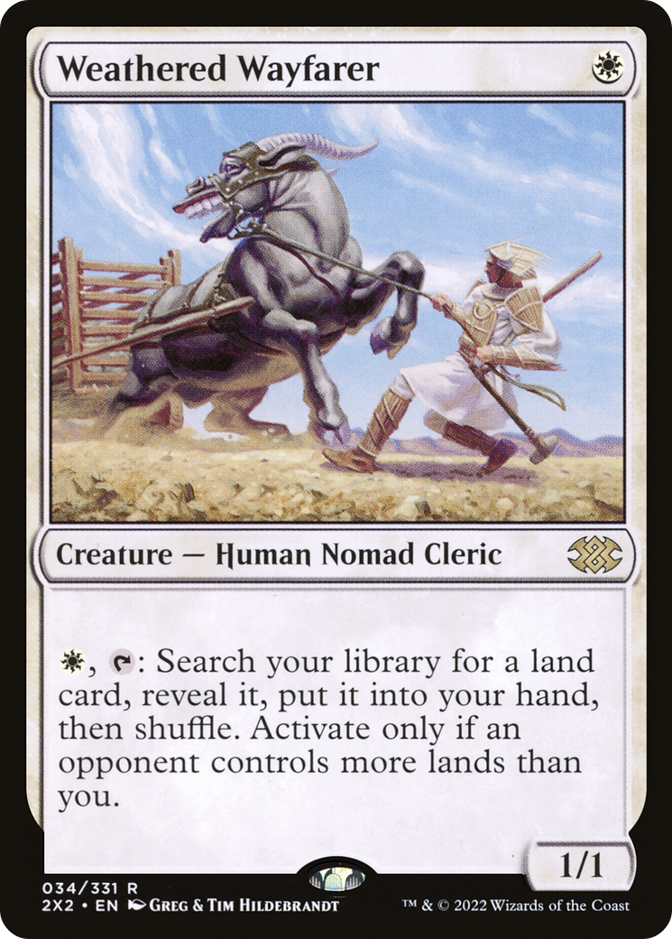 Image of Weathered Wayfarer (2X2-034) - Double Masters 2022