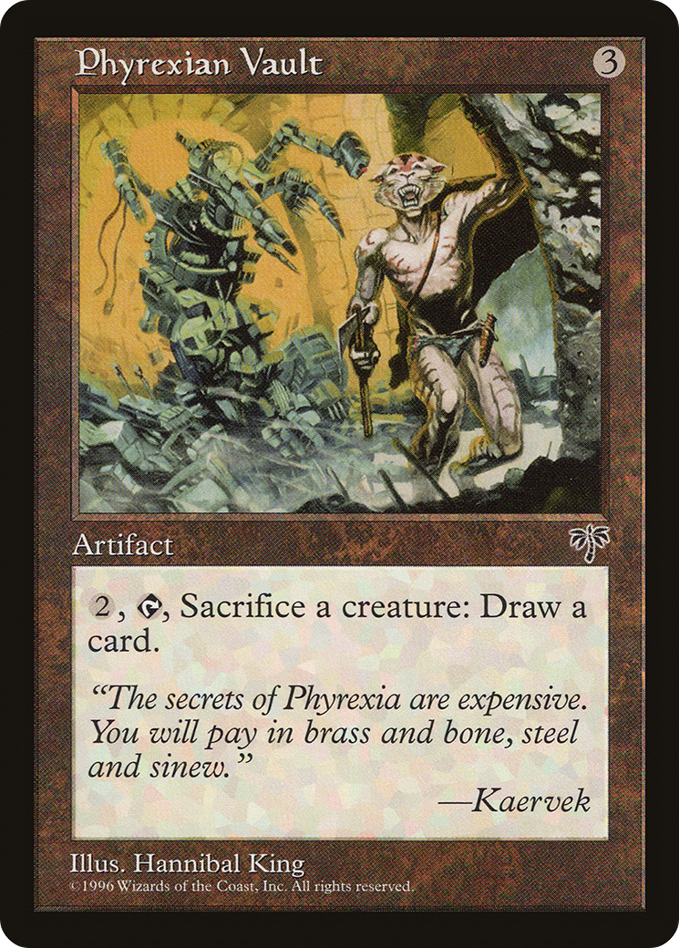 Image of Phyrexian Vault (MIR-) - Mirage