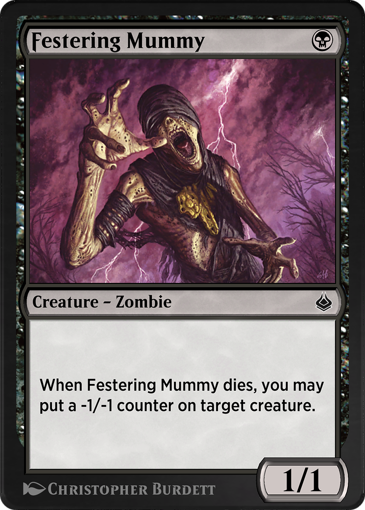 Image of Festering Mummy (AKR-105) - Amonkhet Remastered