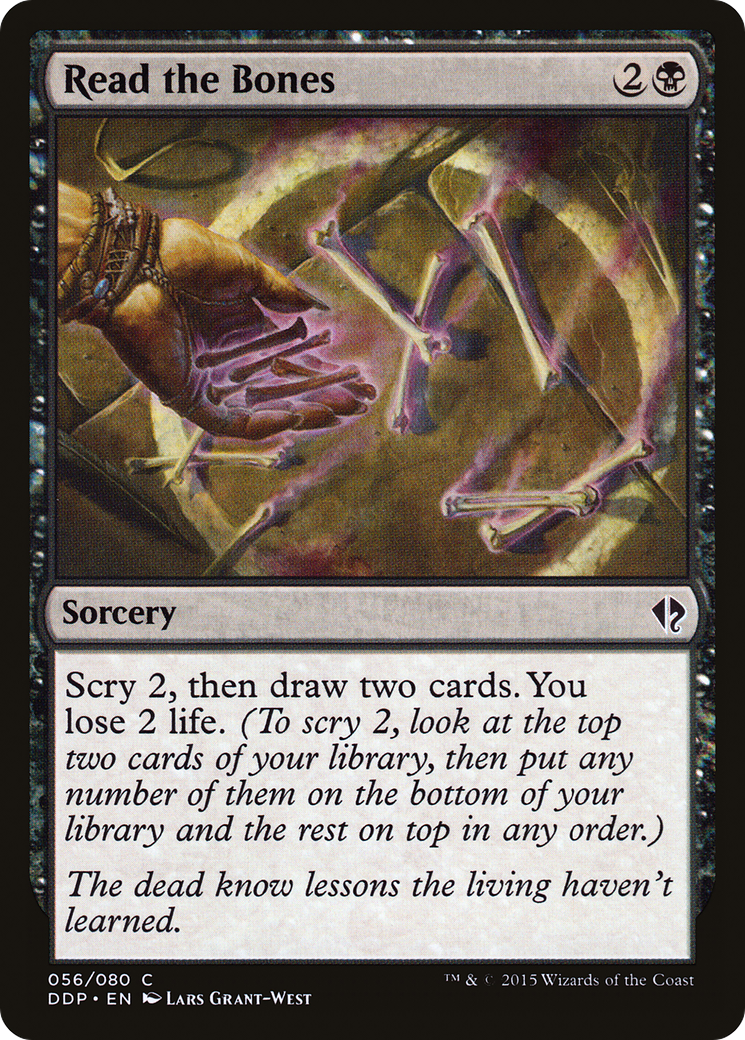 Image of Read the Bones (DDP-056) - Duel Decks: Zendikar vs. Eldrazi