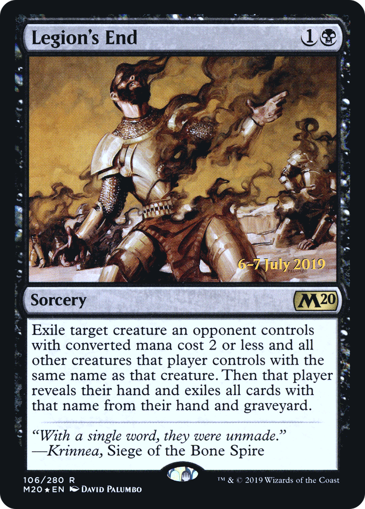 Image of Legion's End (PRE-106) - Core Set 2020 Promos Foil