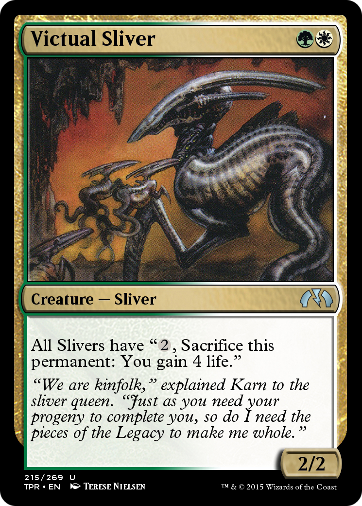 Image of Victual Sliver (TPR-215) - Tempest Remastered Foil
