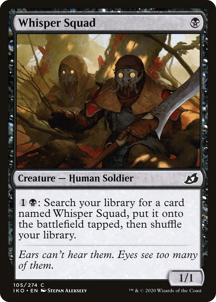 Image of Whisper Squad (IKO-105) - Ikoria: Lair of Behemoths Foil