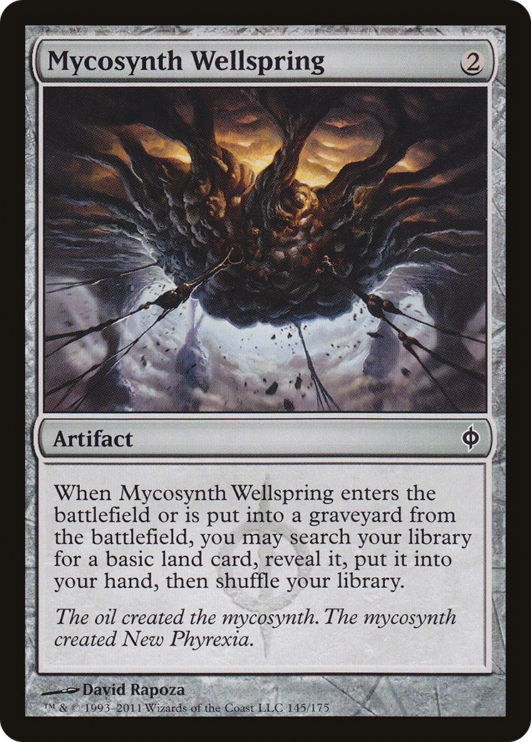 Image of Mycosynth Wellspring (NPH-145) - New Phyrexia Foil