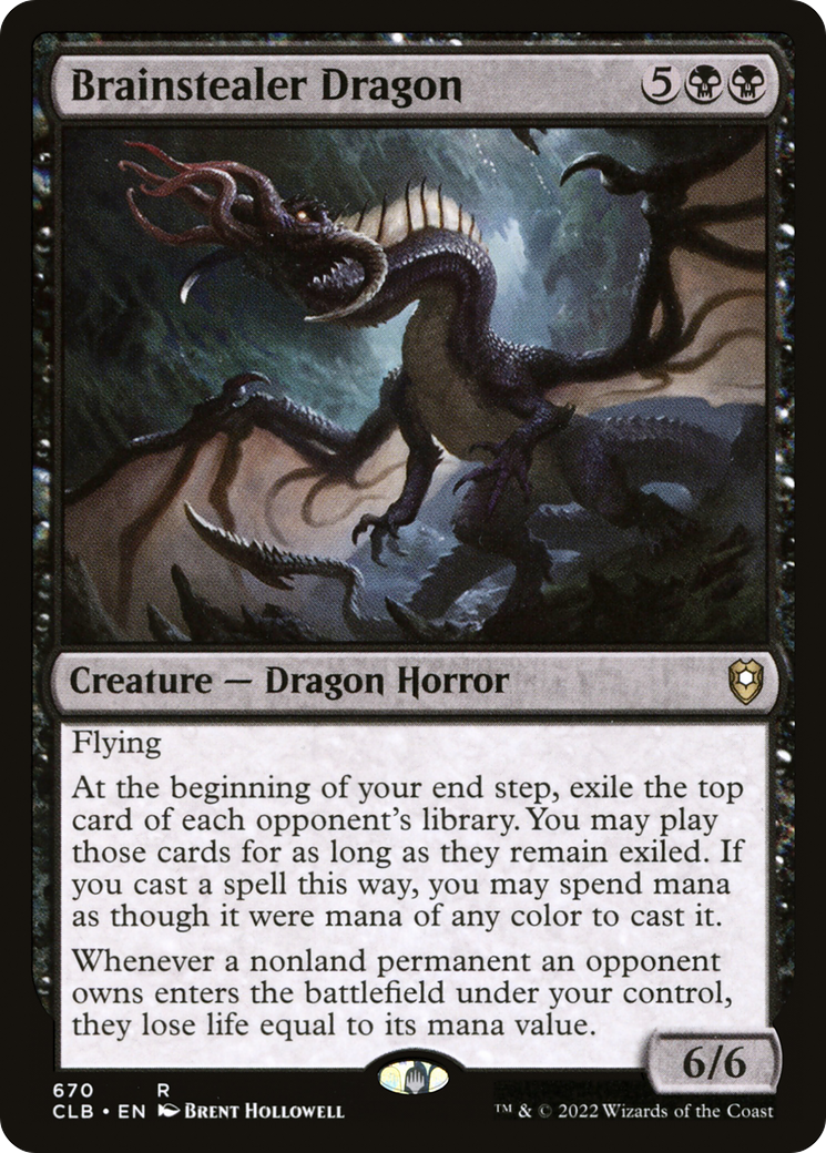Image of Brainstealer Dragon (CLB-670) - Commander Legends: Battle for Baldur's Gate