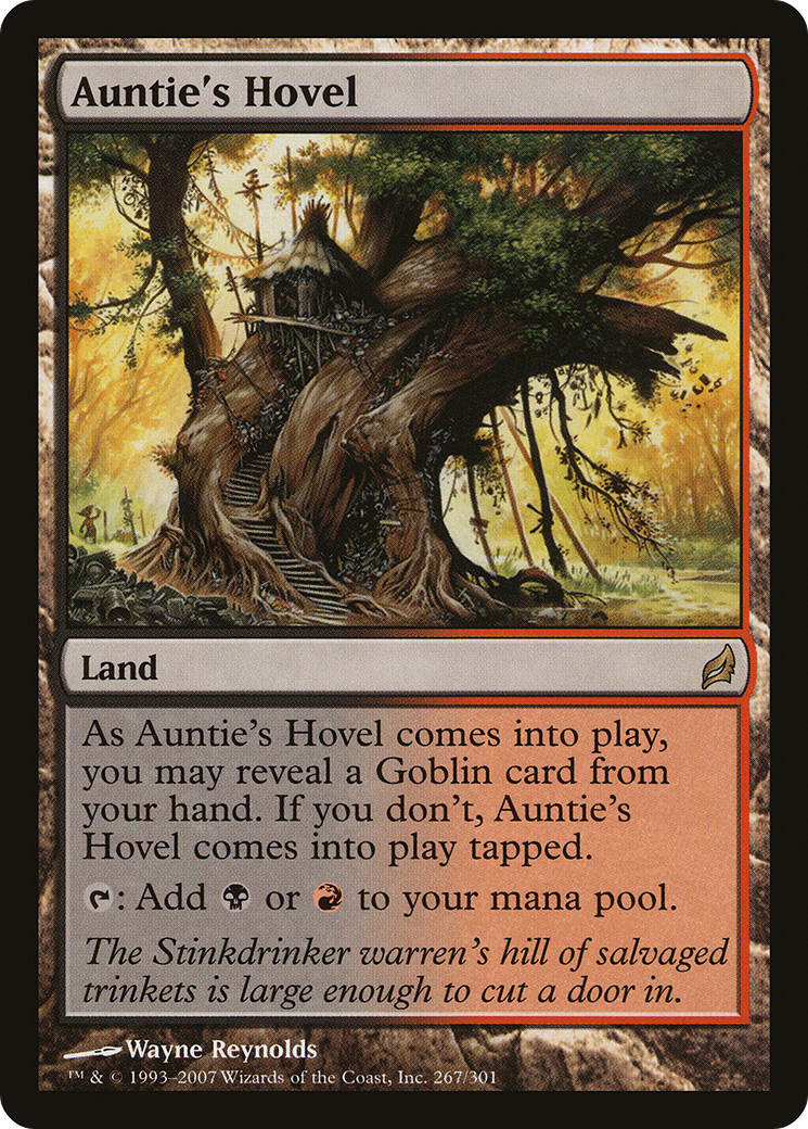 Image of Auntie's Hovel (LRW-267) - Lorwyn Foil