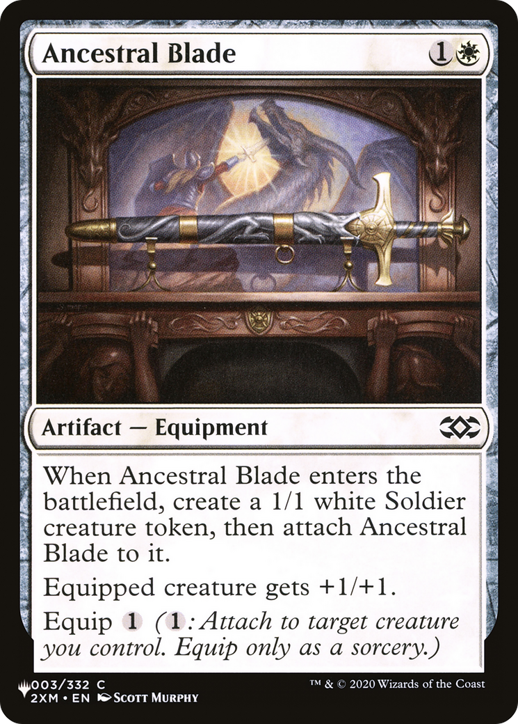 Image of Ancestral Blade (LIST-2XM-3) - The List