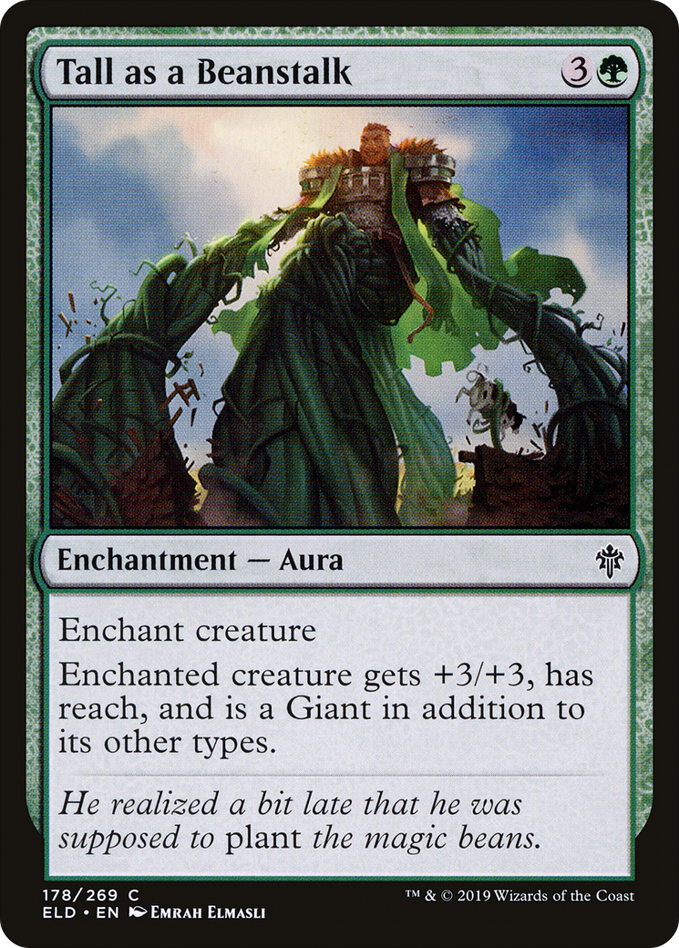 Image of Tall as a Beanstalk (ELD-178) - Throne of Eldraine