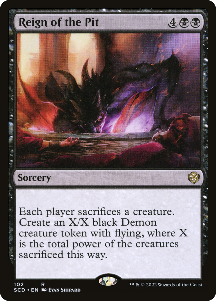 Image of Reign of the Pit (SCD-102) - Starter Commander Decks