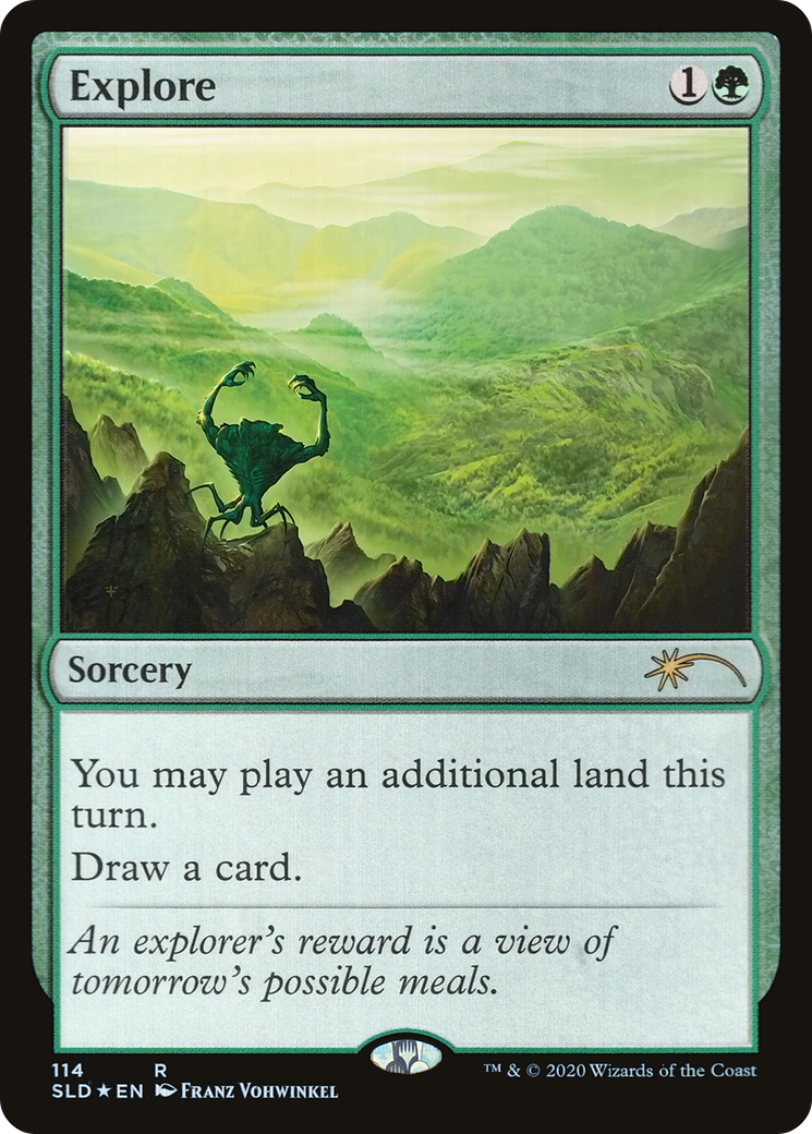Image of Explore (SLD-114) - Secret Lair Drop Foil