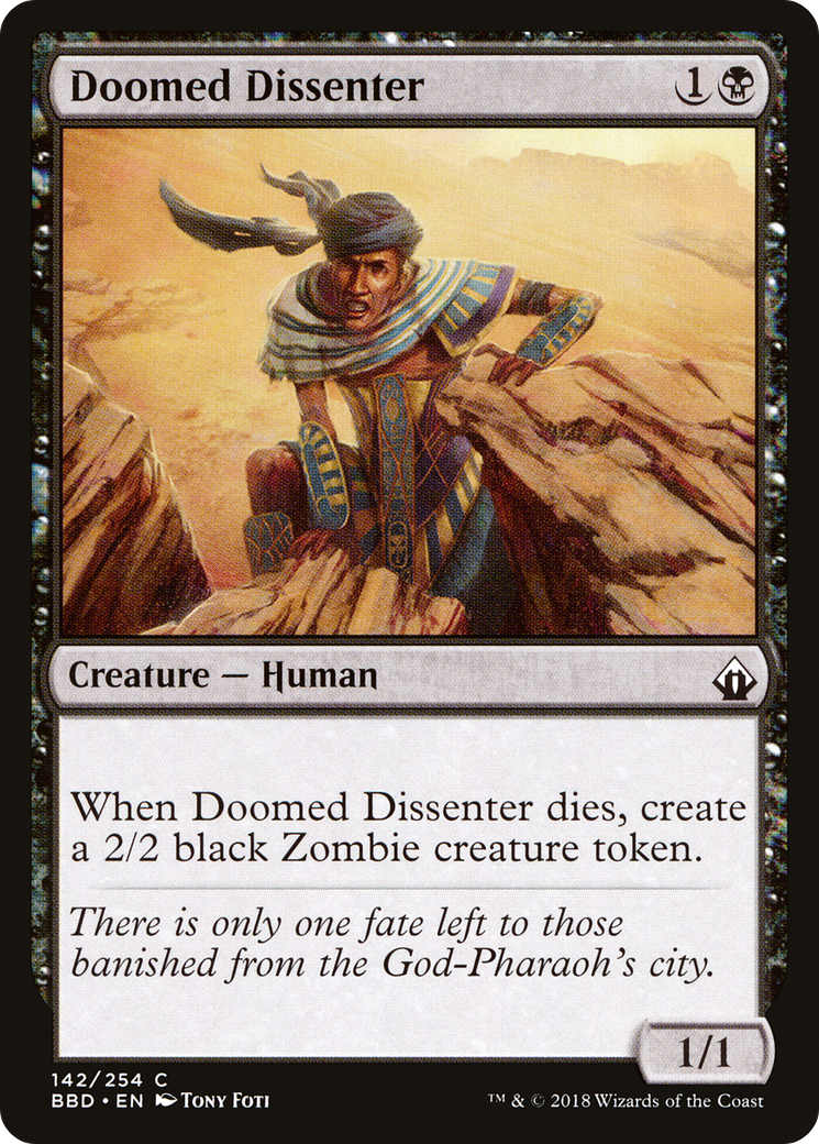 Image of Doomed Dissenter (BBD-142) - Battlebond