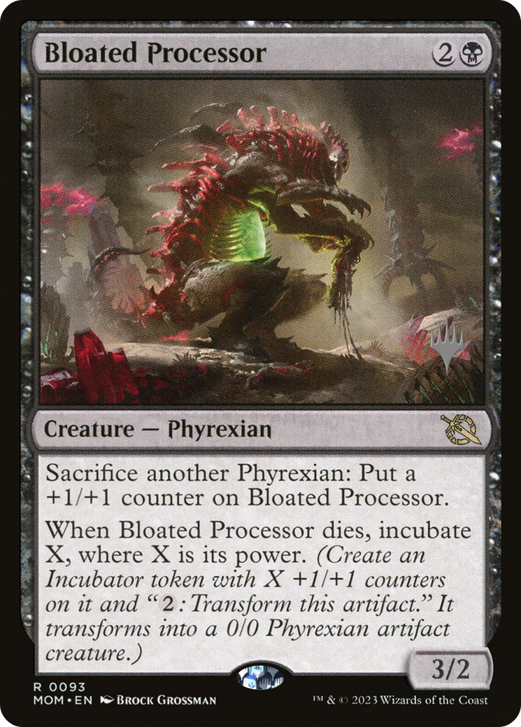 Image of Bloated Processor (PPMOM-093) - March of the Machine Promos Foil