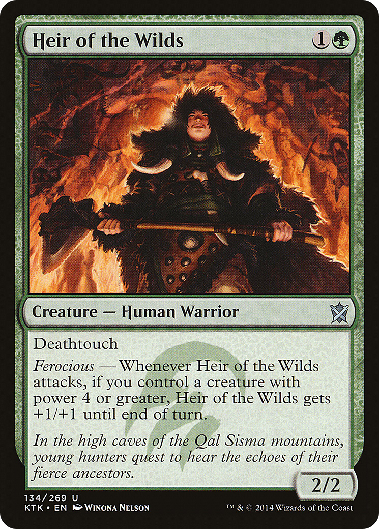 Image of Heir of the Wilds (KTK-134) - Khans of Tarkir