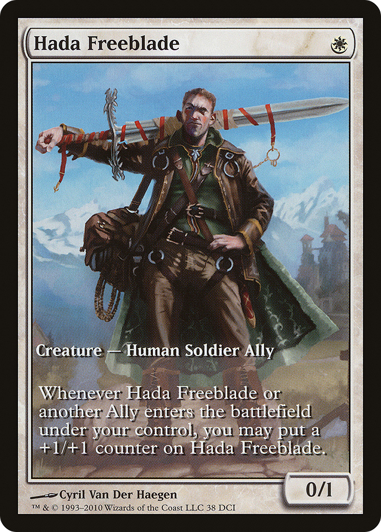 Image of Hada Freeblade (GAME-038) - DCI Promos