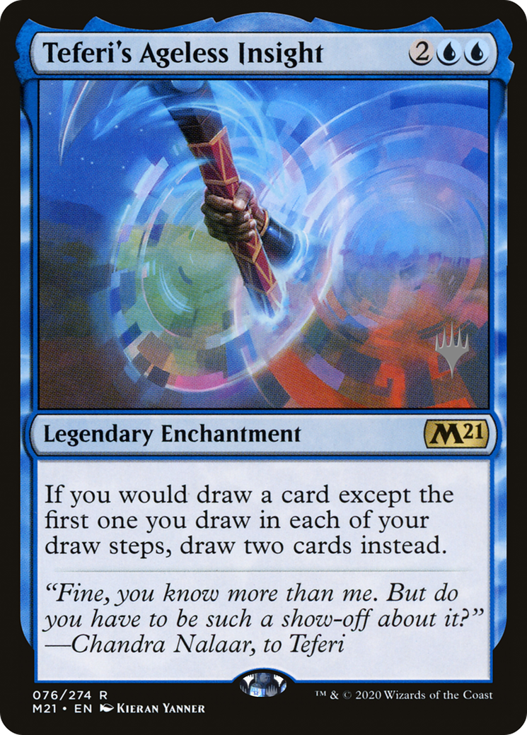 Image of Teferi's Ageless Insight (PPM21-076) - Core Set 2021 Promos