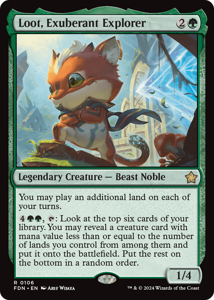 Image of Loot, Exuberant Explorer (FDN-106) - Foundations