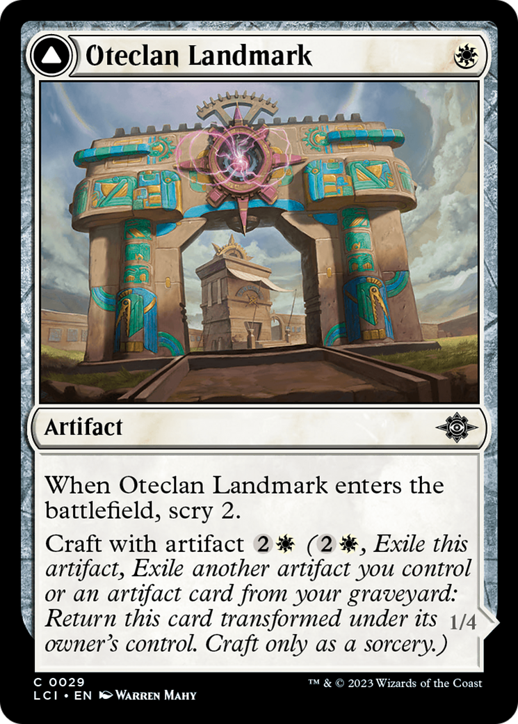 Image of Oteclan Landmark (LCI-029) - The Lost Caverns of Ixalan Foil