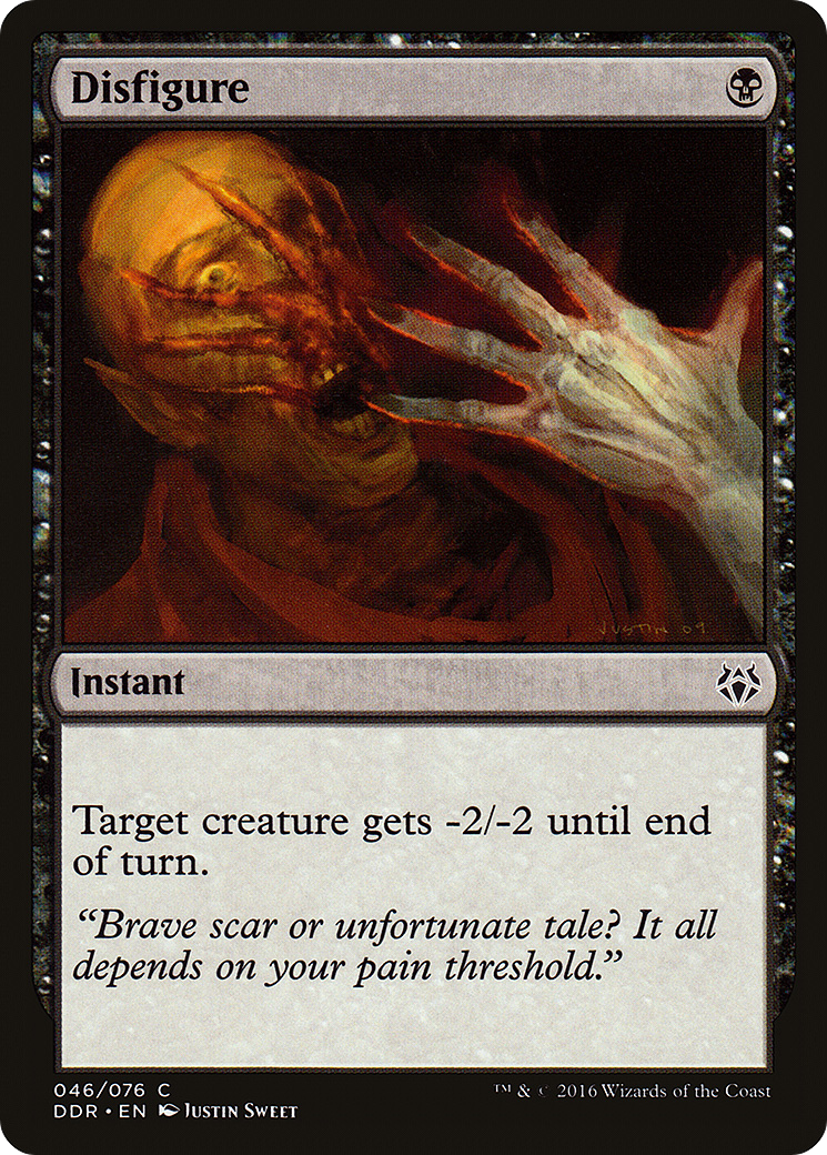 Image of Disfigure (DDR-046) - Duel Decks: Nissa vs. Ob Nixilis