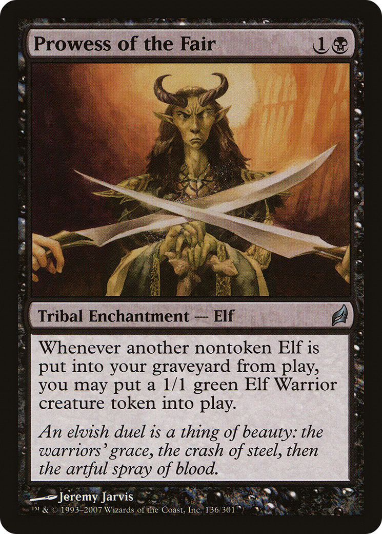 Image of Prowess of the Fair (LRW-136) - Lorwyn