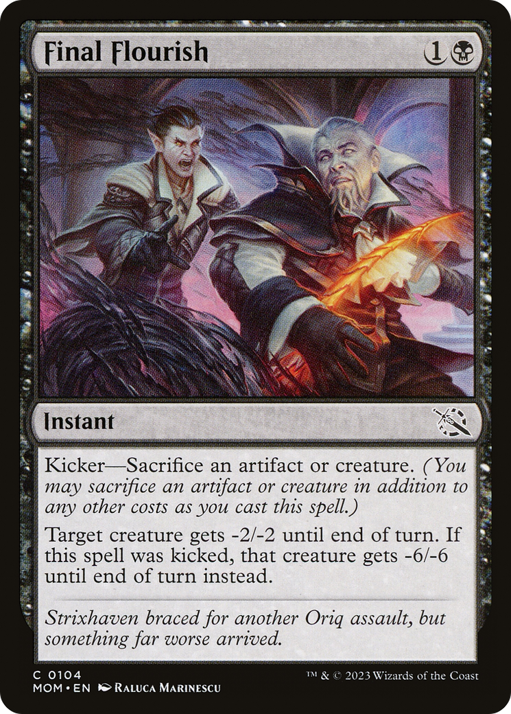 Image of Final Flourish (MOM-104) - March of the Machine Foil
