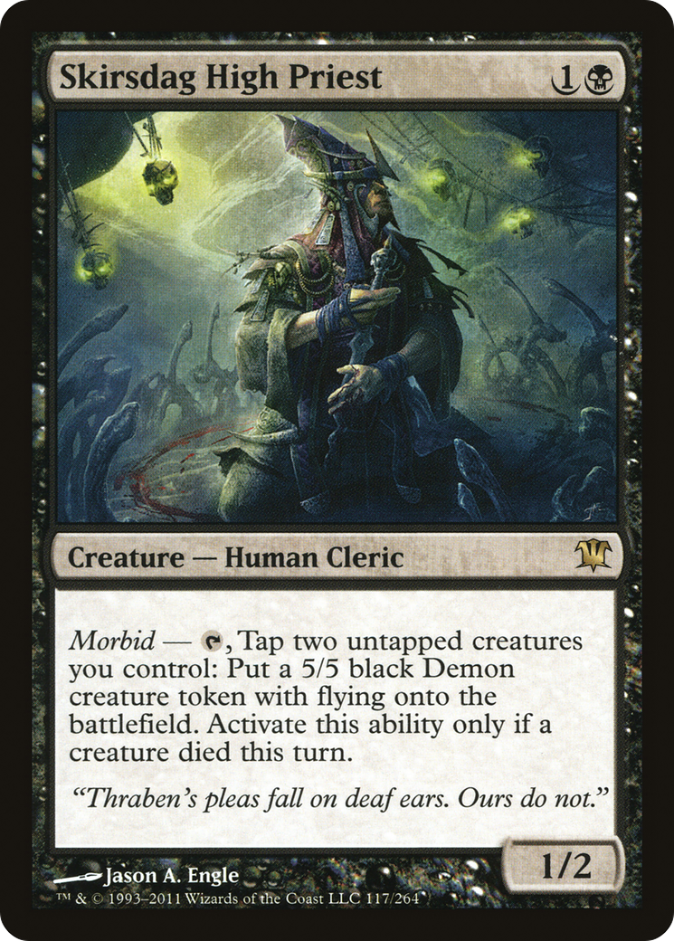 Image of Skirsdag High Priest (ISD-117) - Innistrad Foil