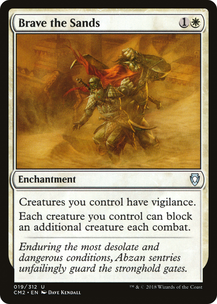Image of Brave the Sands (CM2-019) - Commander Anthology Volume II