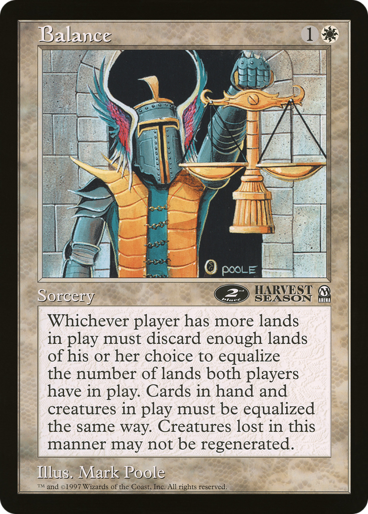 Image of Balance (OLEP-017) - Oversized League Prizes