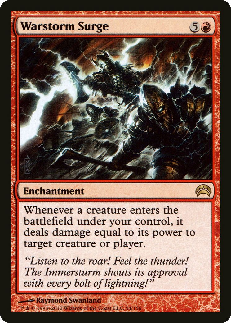Image of Warstorm Surge (PC2-054) - Planechase 2012
