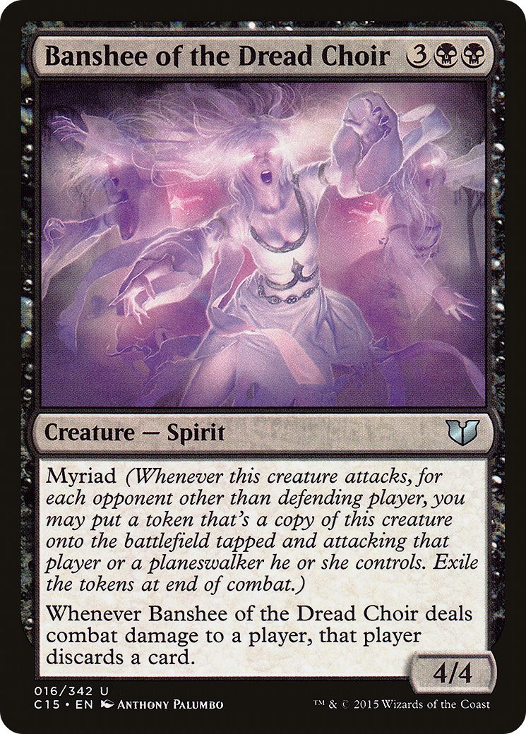 Image of Banshee of the Dread Choir (C15-016) - Commander 2015