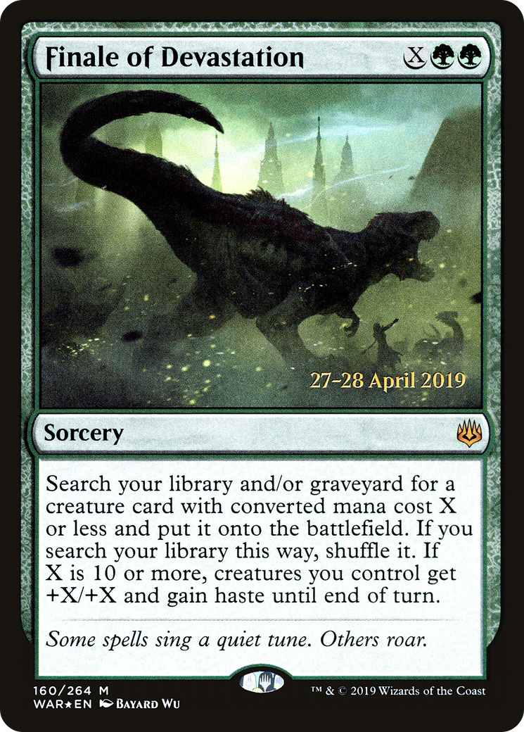 Image of Finale of Devastation (PRE-160) - War of the Spark Promos Foil