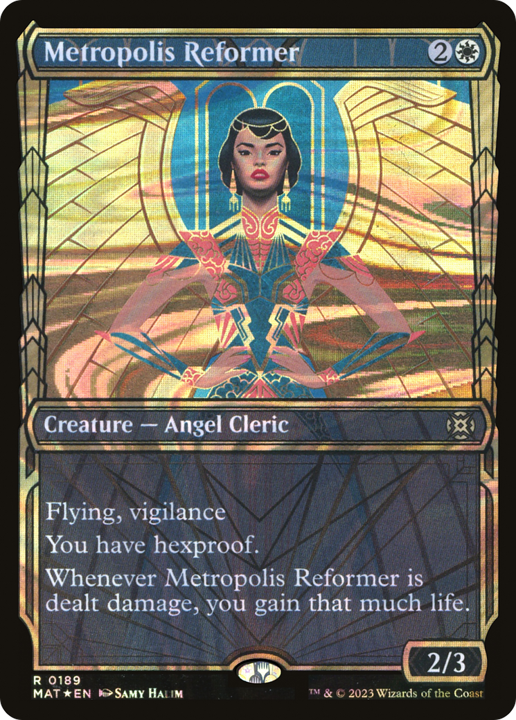 Image of Metropolis Reformer (Halo Foil) (MAT-189) - March of the Machine: The Aftermath: (Showcase) Foil
