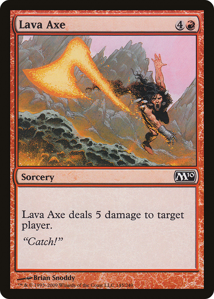 Image of Lava Axe (M10-145) - Magic 2010