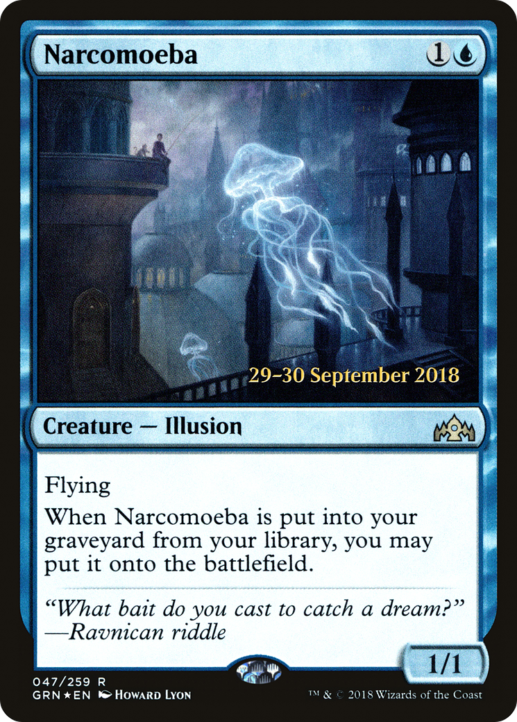 Image of Narcomoeba (PRE-047) - Guilds of Ravnica Promos Foil
